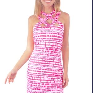 GRETCHEN SCOTT Hotsie Totsie Fuchsia Pink Dress